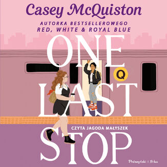 One Last Stop Casey McQuiston - okładka audiobooka MP3