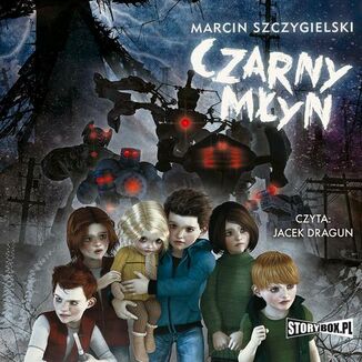 Czarny myn Marcin Szczygielski - okadka audiobooka MP3