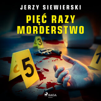 Pi razy morderstwo Jerzy Siewierski - okadka audiobooka MP3