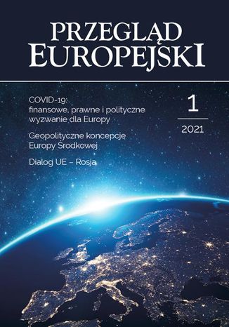 Przegld Europejski 2021/1 Marta Witkowska - okadka audiobooks CD