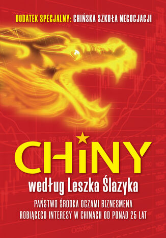 Okładka książki Chiny według Leszka Ślazyka