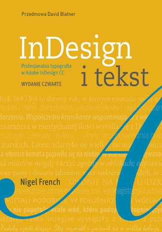 InDesign i tekst. Profesjonalna typografia w Adobe InDesign, wyd. 4 Nigel French - okładka książki