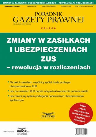 Zmiany w zasiłkach i ubezpieczeniach ZUS - rewolucja w ubezpieczeniach