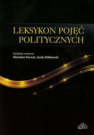Leksykon poj politycznych Jacek Zikowski, Mirosaw Karwat - okadka ebooka
