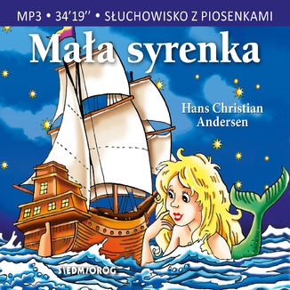 Maa syrenka Hans Christian Andersen - okadka audiobooka MP3