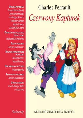 Czerwony Kapturek Charles Perrault - okadka audiobooks CD