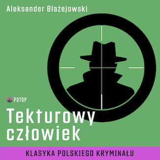 Tekturowy czowiek Aleksander Baejowski - okadka ebooka