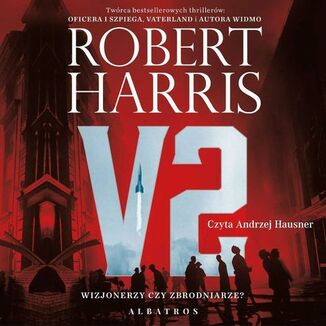 V2 Robert Harris - okładka audiobooka MP3