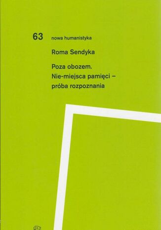Poza obozem. Nie-miejsca pamici - prba rozpoznania Roma Sendyka - okadka audiobooks CD