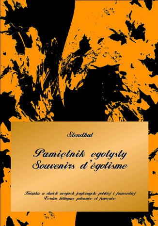 Pamitnik egotysty. Souvenirs dgotisme Stendhal - okadka audiobooks CD