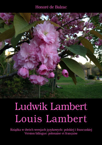 Okładka:Ludwik Lambert. Louis Lambert 