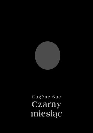 Czarny miesic Eugene Sue - okadka ebooka