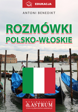 Rozmówki polsko-włoskie Antoni Benedikt - okładka książki