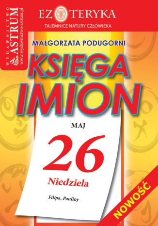Ksiga imion Magorzata Podugorni - okadka audiobooka MP3