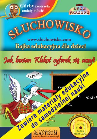 Jak bocian Klekot cyferek si uczy - suchowisko edukacyjne dla dzieci Lech Tkaczyk - okadka audiobooks CD