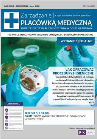 Zarzdzanie placwk medyczn + gratis plakat Praca zbiorowa - okadka ebooka