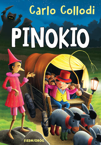 Pinokio Carlo Collodi  - okładka ebooka