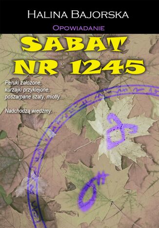 Sabat numer 1245 Halina Bajorska - okadka ebooka