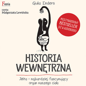 Historia wewnętrzna Giulia Enders - okładka audiobooka MP3