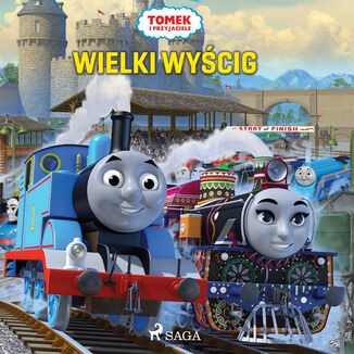 Tomek i przyjaciele - Wielki wycig Mattel - okadka audiobooka MP3