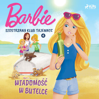 Barbie - Siostrzany klub tajemnic 4 - Wiadomo w butelce Mattel - okadka audiobooka MP3