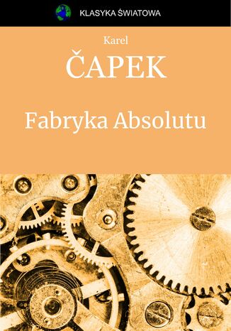 Fabryka Absolutu Karel apek - okadka audiobooks CD