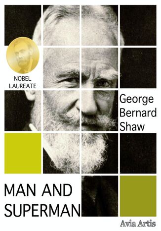 Man and Superman George Bernard Shaw - okadka ebooka