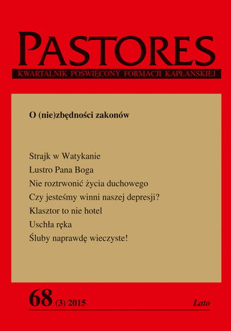 Pastores 68 (3) 2015 Zesp redakcyjny - okadka ebooka