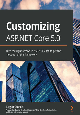 Okładka:Customizing ASP.NET Core 5.0. Turn the right screws in ASP.NET Core to get the most out of the framework 