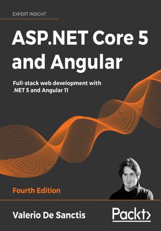 ASP.NET Core 5 and Angular - Fourth Edition Valerio De Sanctis - okładka audiobooka MP3