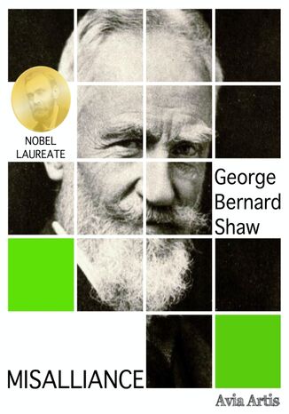 Misalliance George Bernard Shaw - okadka ksiki