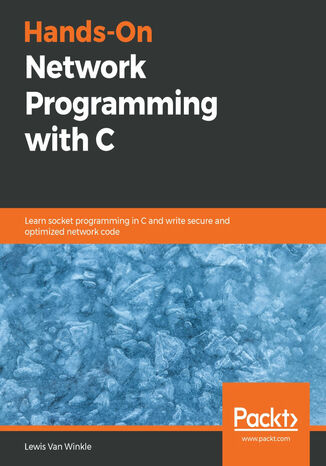 Hands-On Network Programming with C Lewis Van Winkle - okładka książki