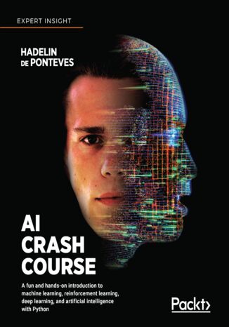 Okładka:AI Crash Course. A fun and hands-on introduction to machine learning, reinforcement learning, deep learning, and artificial intelligence with Python 