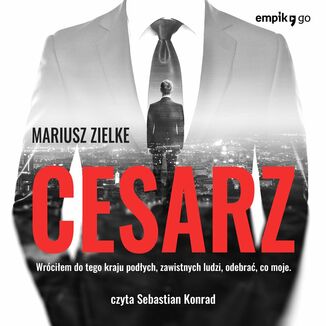 Cesarz Mariusz Zielke - okładka audiobooka MP3