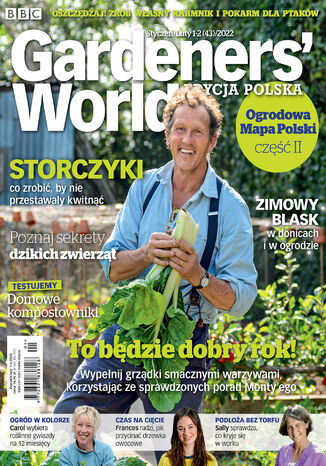 Gardeners' World Edycja Polska. 1-2/2022 Wydawnictwo AVT - okładka audiobooka MP3