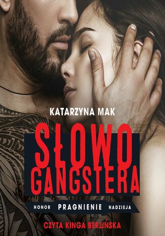 Sowo gangstera Katarzyna Mak - okadka audiobooks CD