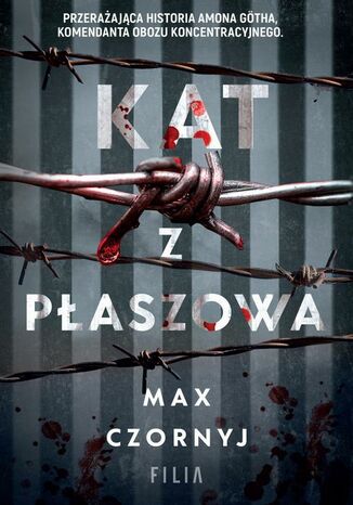 Okładka:Kat z Płaszowa. Seria True Crime 