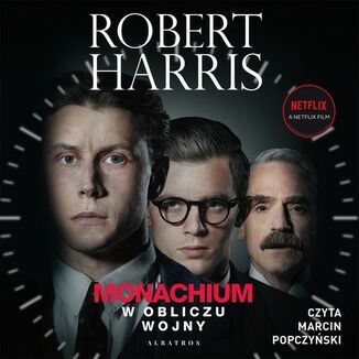 MONACHIUM. W OBLICZU WOJNY Robert Harris - okładka audiobooka MP3