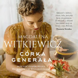 Córka generała Magdalena Witkiewicz - okładka audiobooka MP3