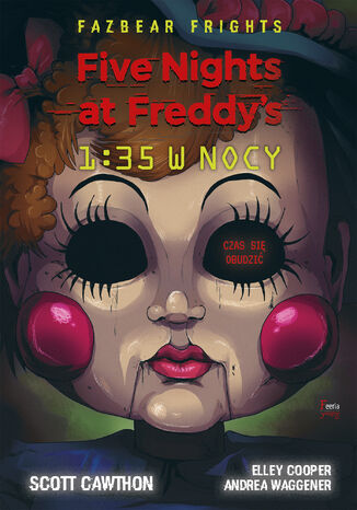 Five Nights at Freddys. Five Nights At Freddy's. 1:35 w nocy Tom 3 Scott Cawthon - okładka ebooka