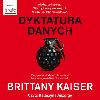Dyktatura danych Brittany Kaiser - okadka ebooka