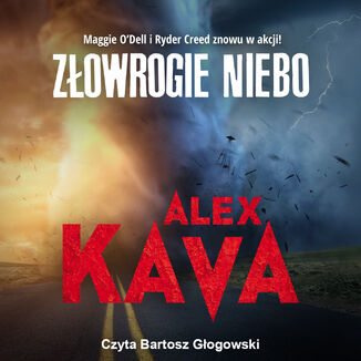 Złowrogie niebo Alex Kava - okładka audiobooka MP3