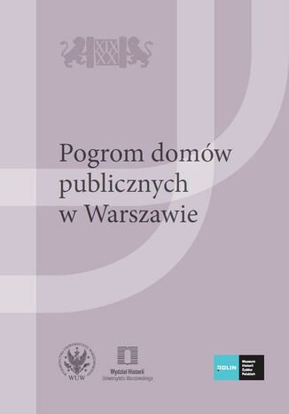 Pogrom domw publicznych w Warszawie Aleksandra Jakubczak - okadka ebooka