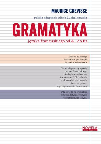 Gramatyka jzyka francuskiego od A... do B2 Maurice Grevisse - okadka audiobooka MP3