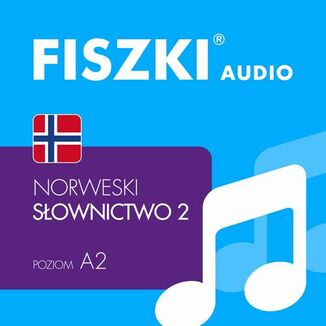 FISZKI audio  norweski  Słownictwo 2 Kinga Perczyńska - okładka audiobooka MP3
