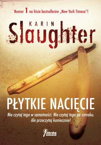 Płytkie nacięcie Karin Slaughter - okładka ebooka