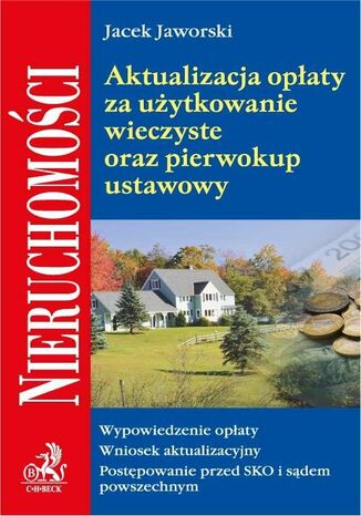 Aktualizacja opaty za uytkowanie wieczyste oraz pierwokup ustawowy Jacek Jaworski - okadka audiobooks CD