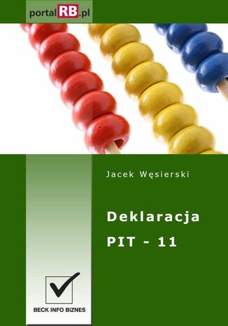 Deklaracja PIT-11 Jacek Wsierski - okadka ksiki