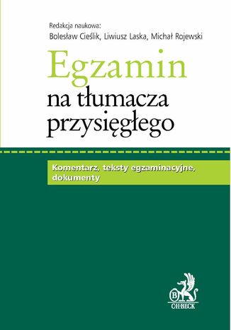 Egzamin na tłumacza przysięgłego