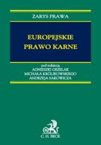 Europejskie prawo karne Agnieszka Grzelak, Micha Krlikowski, Andrzej Sakowicz - okadka audiobooka MP3